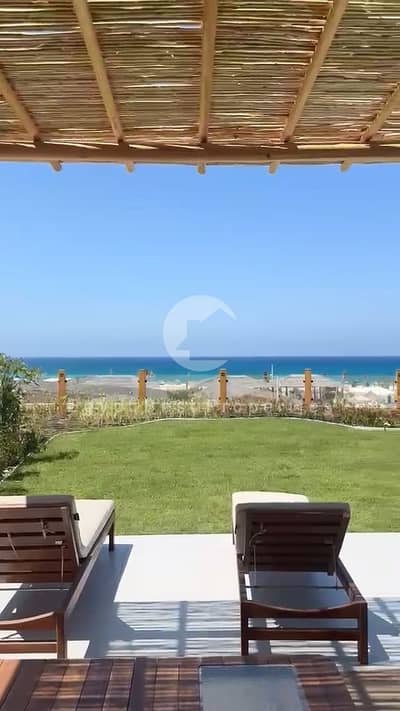 Near Delivery 4 Bedroom Townhouse Villa, Full Sea View from Garden, Luxury Fully Finished, Instalments up to 9 Years,