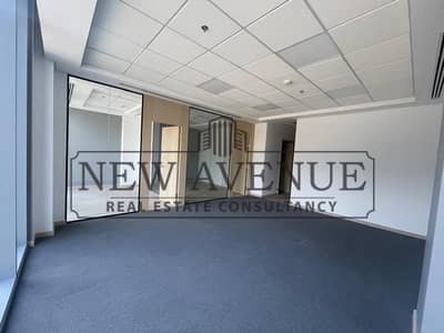 Premium Office Fully finished  for rent 96 sqm at cairo festival city al Futtaim New Cairo With  Veiw ring road  ready for operate