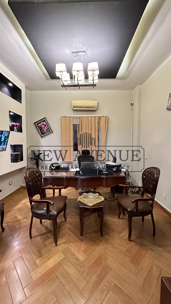 Fully finished Income property office with prime location for sale at Nasr City on Abbas El Akkad Street extension