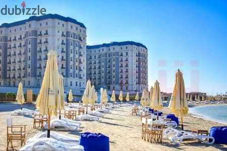 Apartment for sale, 200 sq m, North Coast - New Alamein City (direct lagoon view - year-round services - highest rental investment)