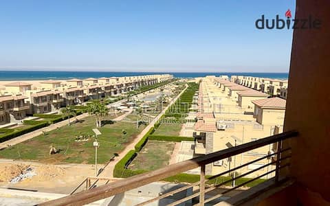 شاليه برووف للبيع مفروش بفيو بحر وحمام سباحة | لاجولي مارينا العين السخنة