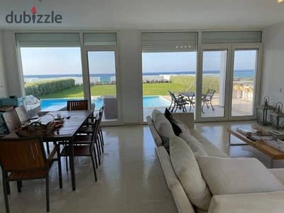 A chalet with immediate receipt in La Vista Ras El Hekma with a distinctive view of the sea