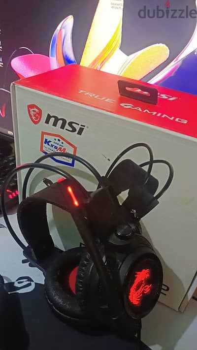 سماعة جيمنج MSI DS502 Gaming Headset