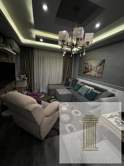 103m² ground floor apartment with a 60m² garden, ultra-super-lux finishing, garden view, for sale in Madinaty B6