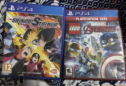 Ps4 games Naruto,lego avengers،ليجو اڤنجرز،ناروتو