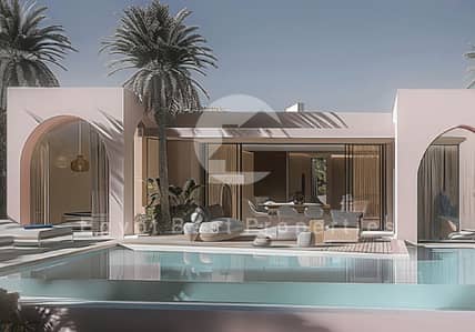 Senior Chalet with Garden quality finishing and direct sea view over 10 years
