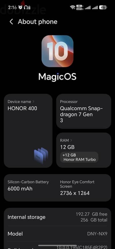 Honor 400