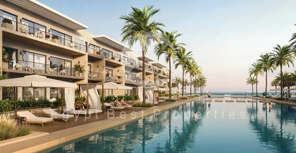 Limited 2-Bedroom Chalets for Sale at Silver Sands North Coast | Direct Lagoon | Full Sea View | Lowest Price I Fully Finished With ACs I