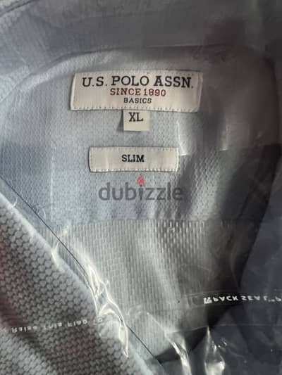 للبيع قميص بولو اصلي جديد مقاس XL Slim