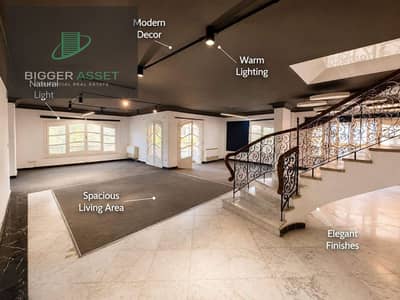 Admin Office|For rent| 360Sqm l Fully Finished+Acs l Maadi