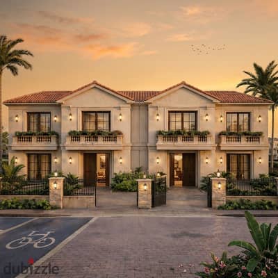 250م مباني + حديقة خاصة بـ7.2 مليون في زايد الجديدة | Twin House | مقدم 30% وتقسيط 10 سنين