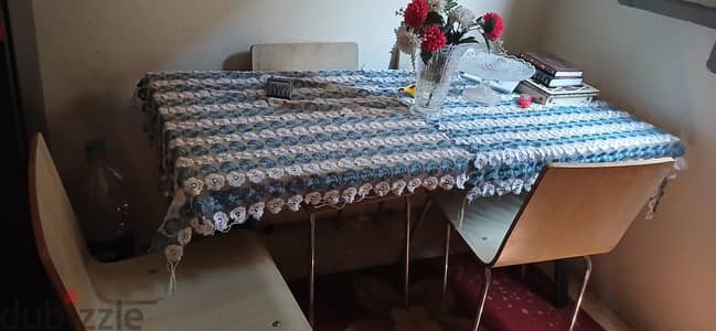 سفرة وتعتبر مكتب 6كراسي