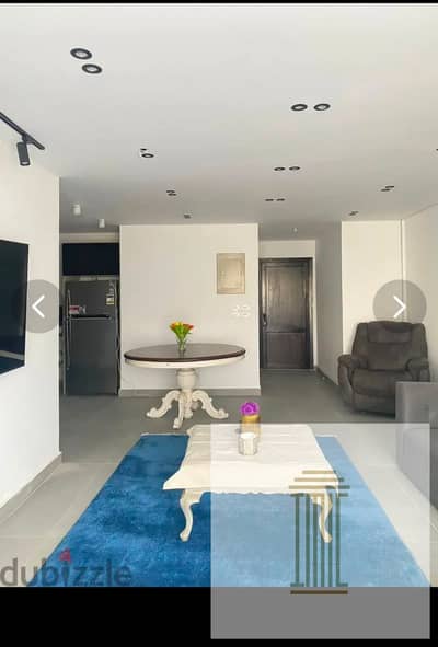 124m² ground floor apartment with a 50m² garden, special finishes, garden view, for sale in Madinaty B6