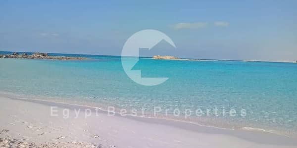 شاليه مميز للبيع في هاسيندا راس الحكمة متشطب بالكامل بالساحل الشمالي 5 دقائق مشي للبحر