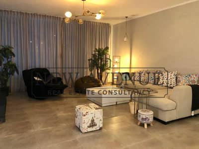 Fully finished and furnished Upper chalet with full sea view for rent in Seashell North Coast developed by G Developments