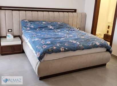Furnished 166 sqm apartment for rent in Al Patio Auro Compound, Fifth Settlement, located directly near the Middle Ring Road and Mohamed Naguib Axis.