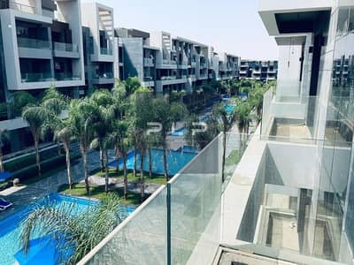 Twin house for sale at the lowest price—immediate delivery and ready for occupancy—in El Patio Oro compound, New Cairo (Fifth Settlement).