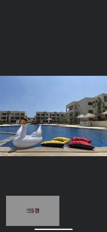 شاليه للبيع في ازها Azha North رأس الحكمة مرحلة Diya 159م جاردن 100م أرضي 3 غرف و3 حمام فيو لاجون مباشر وواسع تشطيب كامل بالمطبخ والتكييفات استلام فوري North coast
