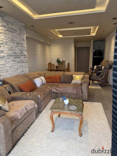 Furnished studio for rent in Rehana Avenue, Zahraa El Maadi, open view