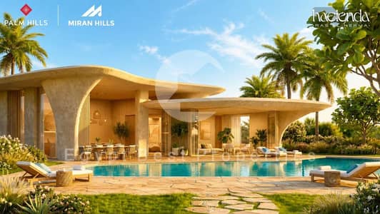 توين هاوس للبيع في هاسيندا راس الحكمه متشطب بالكامل 5 دقائق مشي للبحر