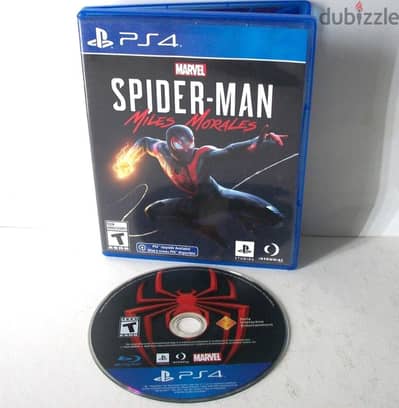 spiderman miles Morales Ps4 used Upgradable To ps5