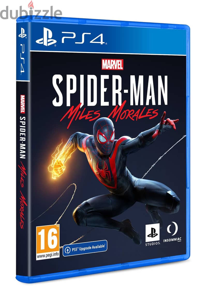 spiderman miles Morales Ps4 used Upgradable To ps5 1