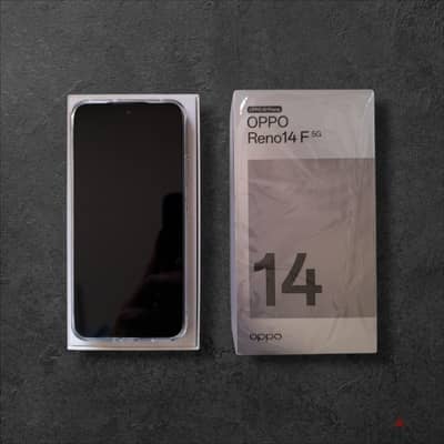 Oppo Reno14 F 5G 12/512 | زيرو لم يُستخدم | بدون جمارك