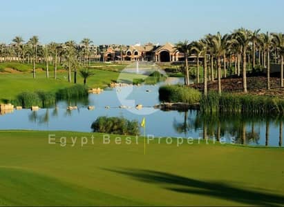 Second row golf fully finished with Ac's and kitchen Twin house for sale in Katameya Dunes compound 5th settlement new cairo