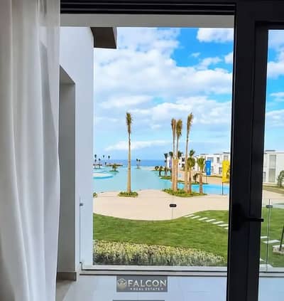 chalet double view of the sea and the lagoon, a fully finished chalet in Cali Coast, North Coast