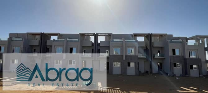 Twin villa for sale, 4 bedrooms, ready for immediate occupancy in V Levels Compound, Sheikh Zayed City.