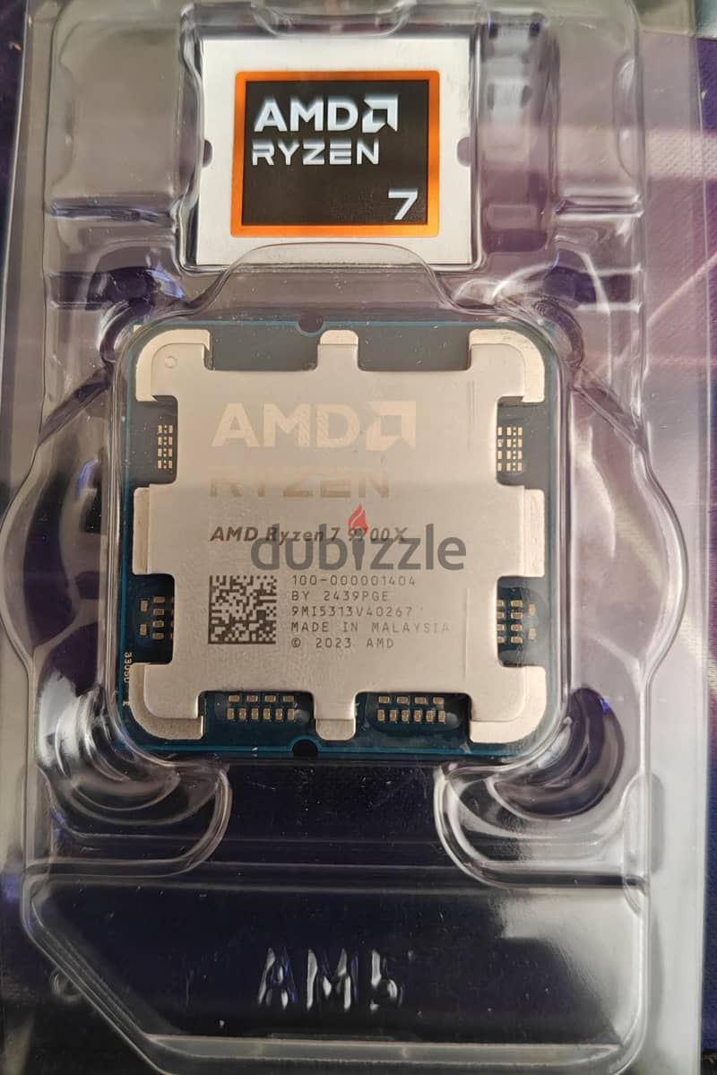 AMD Ryzen 7 9700X AM5 8-Core, 16-Thread 1