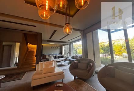 Luxury townhouse for sale in Allegria Compound, Sheikh Zayed – Giza (6th of October). Hotel-style furnished, with all services available. i