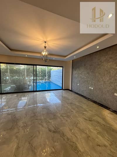 Luxury Duplex with Private Pool for Rent in Lake View Residence, New Cairo – Equipped Kitchen, AC & Modern Appliances