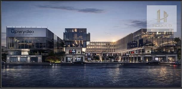82m² Shop / Café with Outdoor Terrace Directly on North 90th Street – Blue Palm, Fifth Settlement, New Cairo