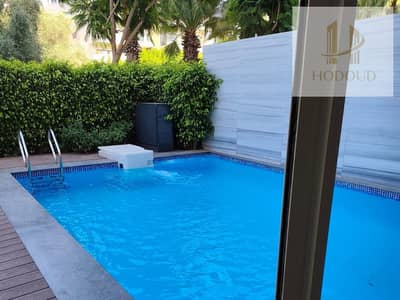 First Use Apartment with Garden & Private Pool for Rent in Lake View Residence, Fifth Settlement, New Cairo