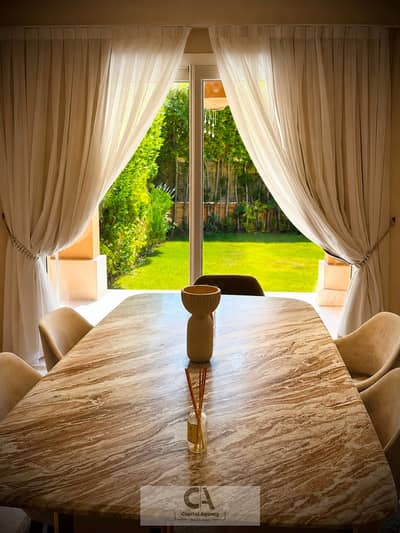 Fully furnished villa for rent, 340 sq m, in Mivida, Fifth Settlement, at a special price.
