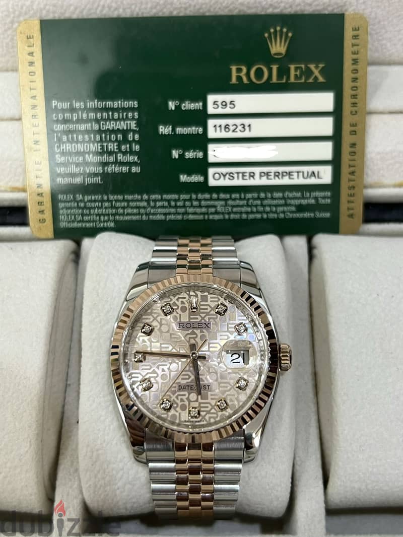 Rolex datejust 36mm original 1