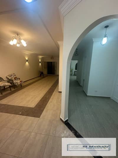 Freehold apartment for sale in Al Rehab City, New Cairo.