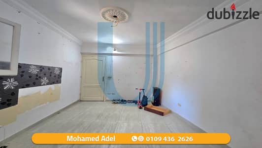 شقة 85م للبيع - سيدي بشر الترام - شارع خالد بن الوليد رئيسي - السعر 2.550. 000 ج كاش