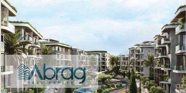 5% down payment, an apartment for sale + Garden 12-year installments, directly on the desert road, Zayed VALEA