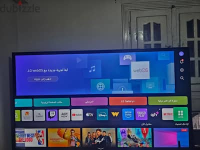 شاشة LG 4k 75 بوصة