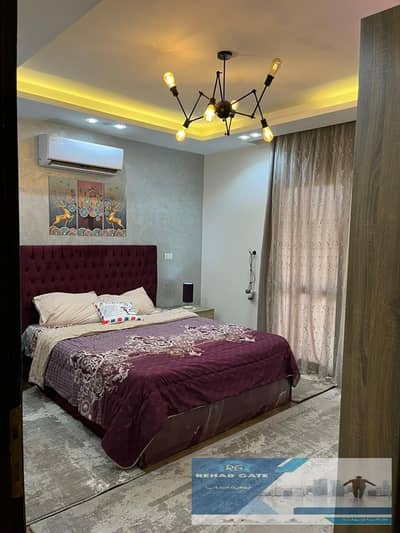 Furnished apartment for rent in Al Rehab City   Modern furnishings, fully air-conditioned   Brand new   Near Avenue Mall and Carrefour   Ready f