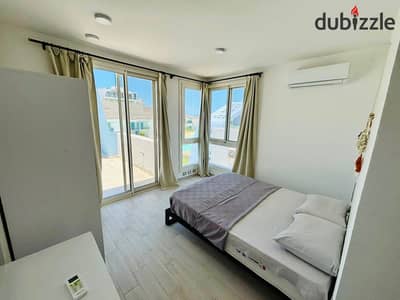 4 Bedrooms Chalet Fully Equipped By The Lagoon For Rent - Fouka Bay