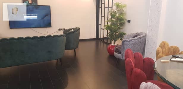 Apartment for sale in Al-Masraweya Compound - Phase Two, Super Lux finishing, near 90 South and Mohamed Naguib Axis