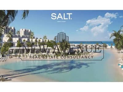 Chalet For Sale Zone K Fully Finished with Down payment 5% in Salt Ras El Hekma North Coast By Tatweer Misr