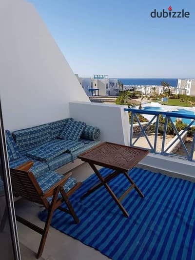 A fully finished, first-row beachfront chalet in Mountain View Ras El Hekma featuring a spectacular view and the lowest price on the market