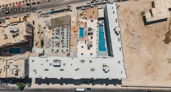 Delivery date with in 6 months for Apartment for sale in Hurghada with installments on 48 month