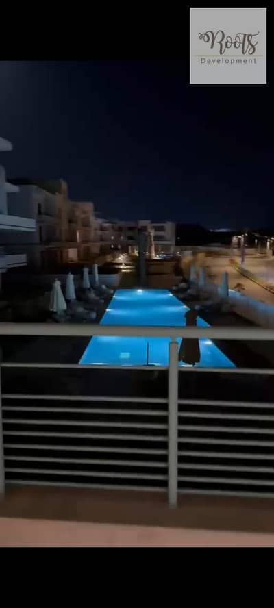 Chalet for Daily Rent Fully furnished With ACs ,overlooking the swimming pool in John Sodic - North Coast