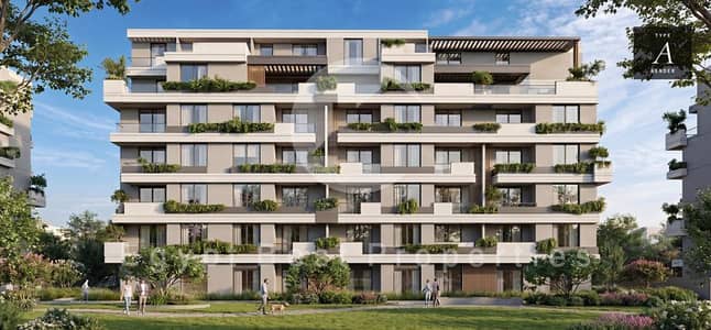امتلك تحفة معمارية استثنائية (SkyRoof) بمساحة (66 متر مربع مباني + 36 متر مربع روف خاص) في أعلى نقطة بـ كمبوند SkyView 3، من تطوير شركة أملك العقارية