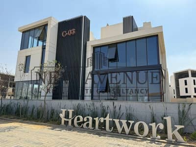 New Concept Standalone Office Building for Sale in Heartwork New Cairo G plus 3 355 sqm Core and Shell Premium Business District